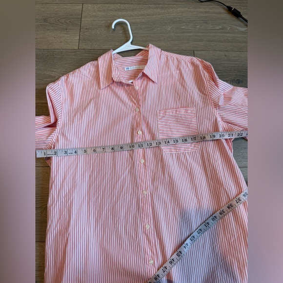 Southern Tide Cam Stripe Poplin Dress in Peach Parfait - Picture 11 of 13